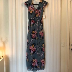 Maxi floral dress
